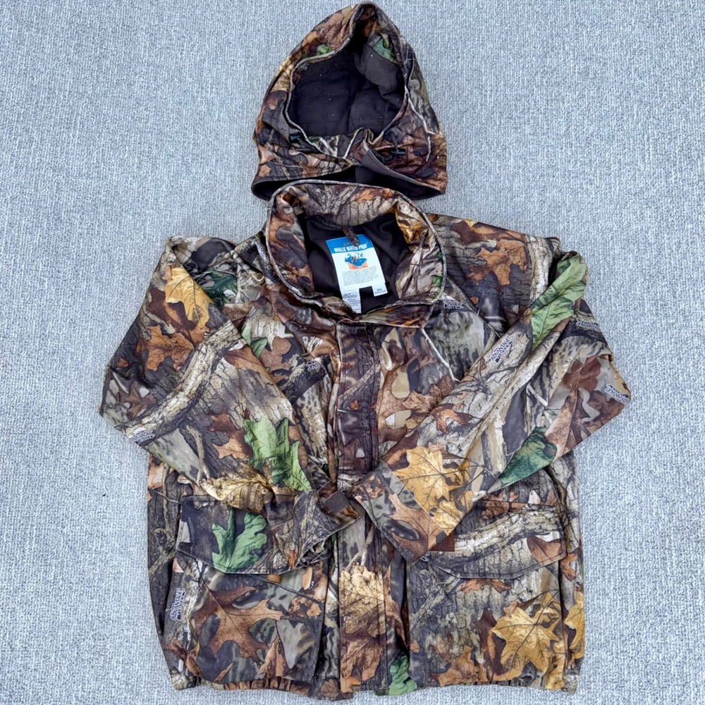 Walls Heritage Waterproof Camo Hunting Jacket 2XL Detachable Hood